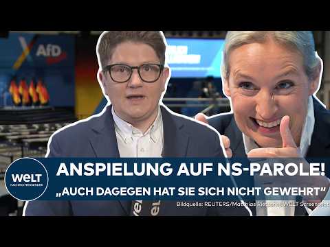 AFD-PARTEITAG: Weidel im Widerspruch? "Remigration" - ein Zugeständnis an den rechten Flügel