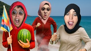 بغينا نمشيو للبحر 🌊🍉الجزء الثاني 