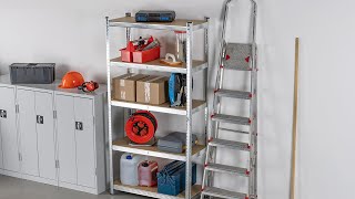 EASYmaxx Schwerlastregal & Werkbank - Bis zu 175 kg Tragkraft je Regalboden | maxxworld.de
