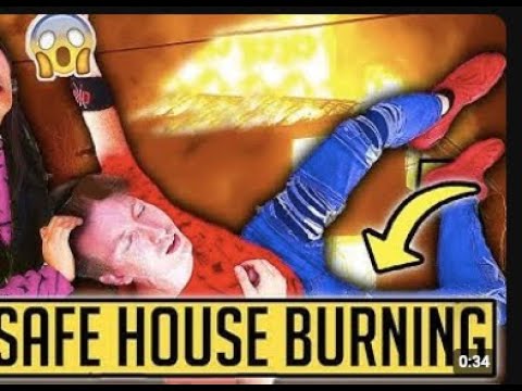 THE SAFE HOUSE ON FIRE!               THEY  WANT TO DESTROY SPY NINJAS!