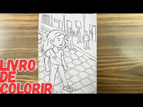 CRIANDO MEU LIVRO DE COLORIR  acabou jesica