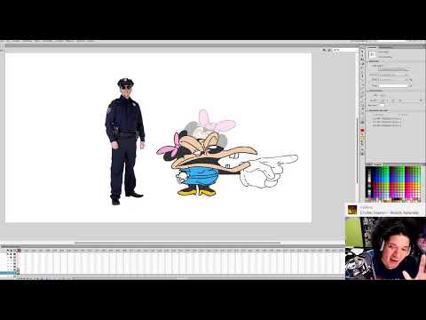 Pelo Strem - Working on Mokey's show