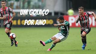 UM GOLAÇO POR ANO DO PALMEIRAS NO ALLIANZ PARQUE (2014-2026)