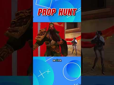 những màn nguỵ trang đỉnh cao prop hunt 223 #freefire #prophunt #shorts