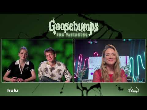 Goosebumps Interviews with Jayden Bartels  Sam McCarthy | Hollywire