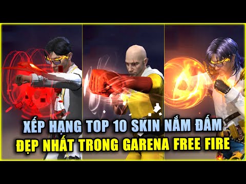 Free Fire | Xếp Hạng TOP 10 Skin Nắm Đấm Đẹp Nhất Trong Garena Free Fire OB33 | Rikaki Gaming