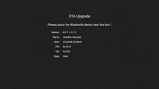 vSeeBox V6 Max : Invalid Remote FiX UPDATE
