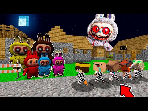 ¿Por que LABUBU nos arresto en Minecraft? 😱 | Encerrados en la Prision de LABUBUS.EXE