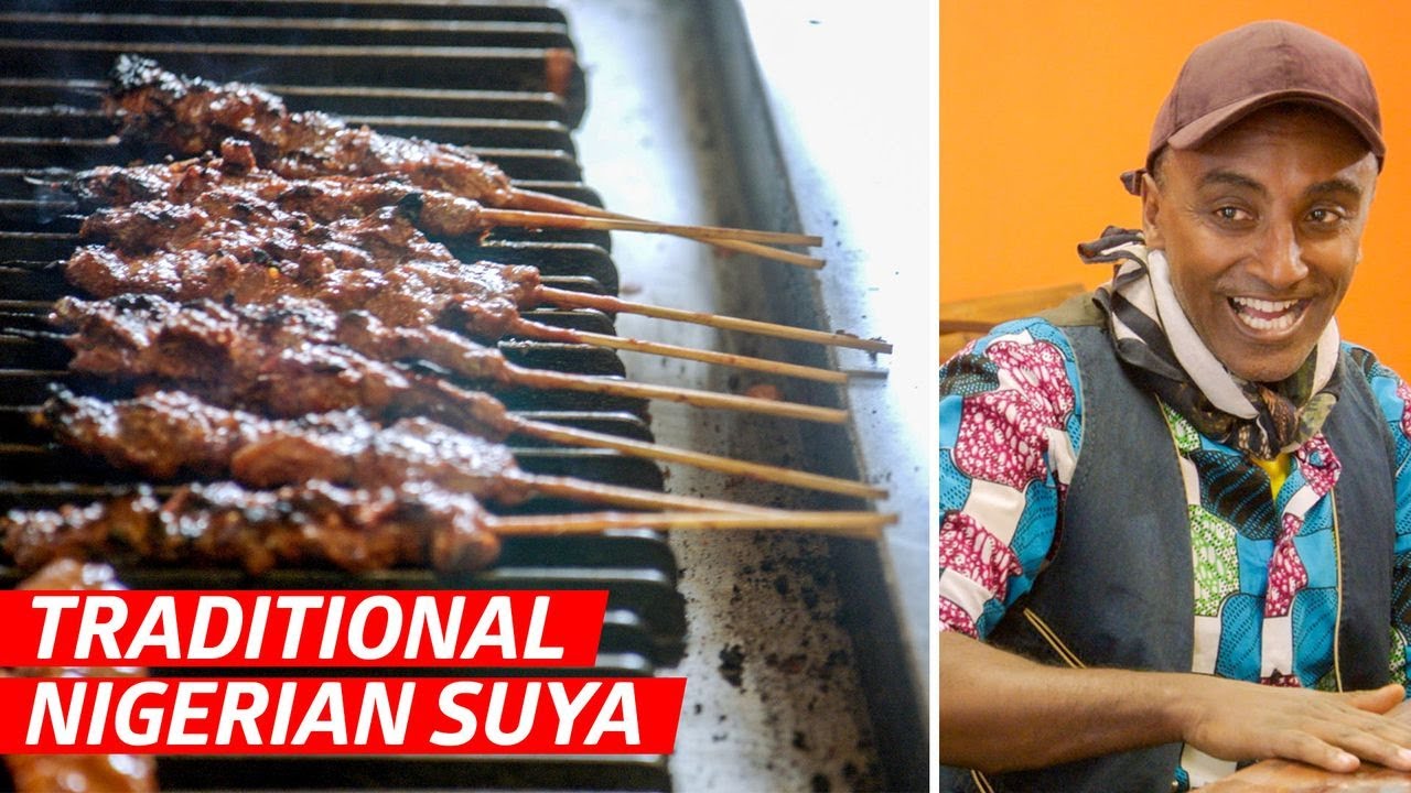 How Aunty Patricia Makes Nigerian Chicken Skewers with Spicy Peanut Sauce No Passport Required