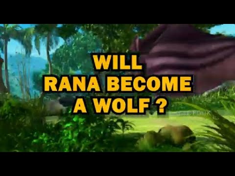 WILL RANA BECOME A WOLF ? | RANA IS TOO SCARED TO BE A WOLF! | Jungle Book  | English Stories