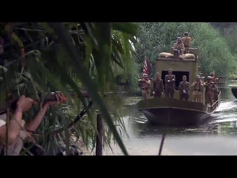 日軍囂張前行，怎料八路軍在湖邊早有埋伏，殺得日軍片甲不留  ⚔️  抗日