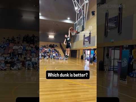Which dunk was crazier?? #basketballhighlights #dunk #nba #ytshorts