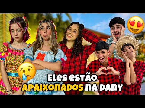 ELES ESTÃO APAIXONADOS NA DANY 😱