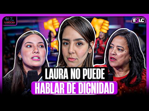 KENNY BARRE FON LAURA BONELLY POR VENDERSE DE SANTA “LAURA NO PUEDE HABLAR DE DIGNIDAD”