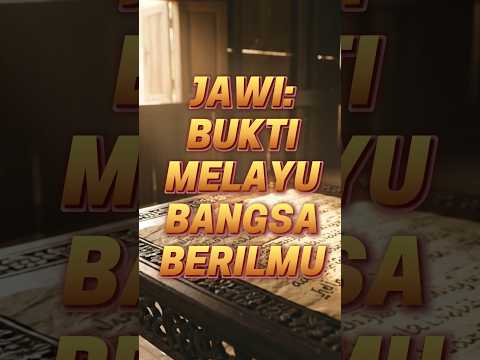 JAWI: BUKTI MELAYU BANGSA BERILMU. #SejarahMelayu #TulisanJawi #TamadunMelayu #StudionsProduction