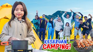 PERTAMA KALI LEIKA FAMILY KEMAH DI GUNUNG MERAPI 😍 TENDA NYA HAMPIR ROBOH KARENA HUJAN!