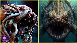 10 CRIATURAS más MONSTRUOSAS de las  PROFUNDIDADES MARINAS
