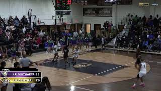2025 Varsity Basketball - LR Southwest Gryphons at LR Central Tigers