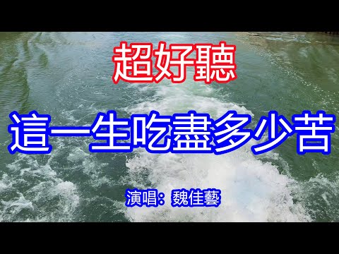 天呀！ 太好聽了，1月魏佳藝超火傷感情歌《來者要惜去者也要放》，獨特的嗓音，單曲循環聽不夠！這一生要吃盡多少苦，你的情怕大夢一場！唱的撕心裂肺，聽得痛哭流涕！江西河景！ 傷感情歌！療癒情歌！