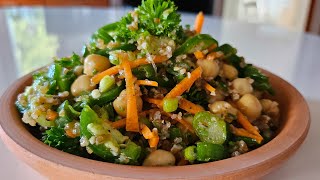 Healthy High Protein Salad Recipe for Weight Loss!