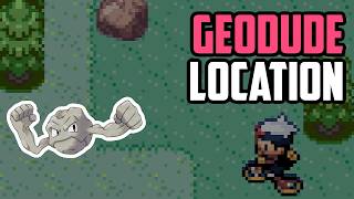 How to Catch Geodude - Pokémon Ruby & Sapphire