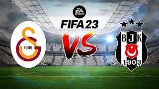 Fifa 23 Galatasaray VS Beşiktaş maçı #futbol #fifa23