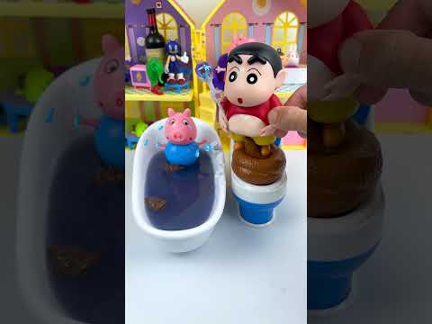 Satisfying Unboxing and Review Shin, Peppa Pig Cute Fun ASMR Video #toys #shorts