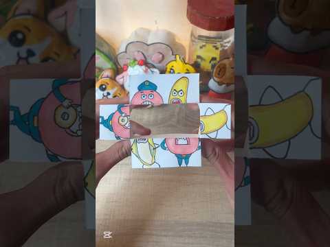 Diy Cute emojis 🍩🍌 #diy #cute #cutecraft #papercraft #art #thingstodo #crafts