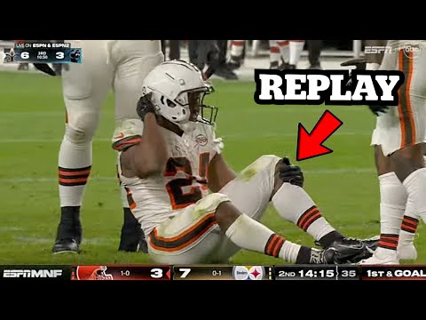 Nick Chubb Knee Injury is Too Serious for Replay - Doctor Explains