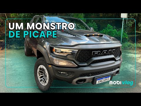 RAM 1500 TRX TEM MOTOR V8 BRUTAL E RONCO ASSUSTADOR