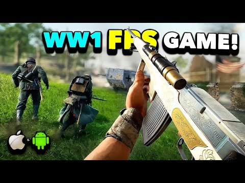 NEW MOBILE GAME LIKE BATTLEFIELD 1 IS HERE! (WW1 FPS GAME)