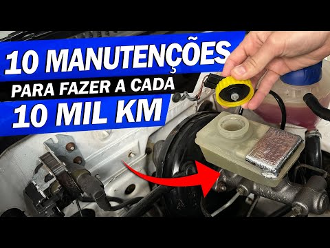 10 MANUTENÇÕES para FAZER a cada 10 Mil KM! Você faz todas?