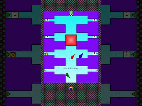 Unbelievable Square Race: Escape the Mega Square & Dodge Deadly Spikes! ๐ฆ๐ฅ๐จ๐ฉ #shorts