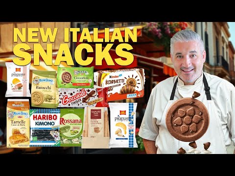 Trying Italy's HOTTEST Snack Trends of 2025!