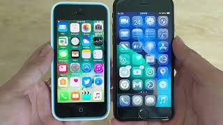 iOS 10 vs iOS 26 
