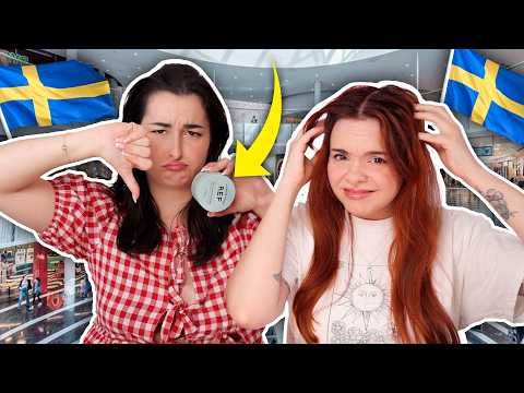 Wir testen die SPANNENDSTEN Beauty-Produkte aus SCHWEDEN!  😵‍💫🇸🇪 (RIP an meine Haare)