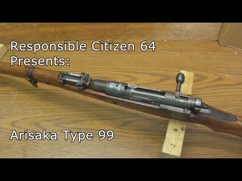 Arisaka Type 99: Japanese Rifle from WW2, with...