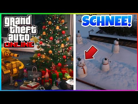 🎄Neues Weihnachts Update, SCHNEE & Yeti‘s in GTA 5 ONLINE! Wann kommt der Schnee in GTA 5?