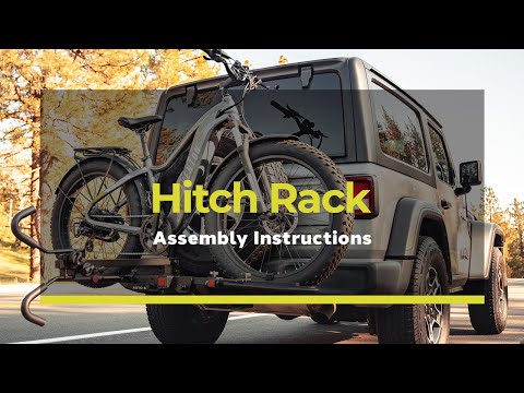 How to Put an Aventon Hitch Bike Rack on Your Car, Truck, or SUV