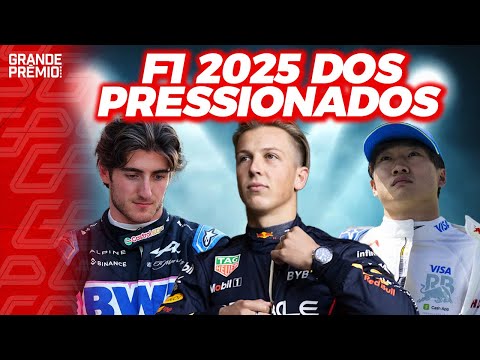 DOOHAN NÃO ESTÁ SOZINHO: F1 2025 TEM MAIS PILOTOS SOB PRESSÃO