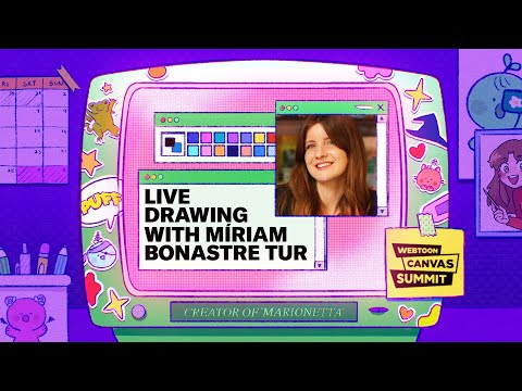 DRAW WITH THE MARIONETTA AND HOOKY CREATOR | WEBTOON