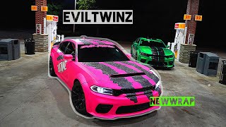 WRAPPING OUR WIDEBODY CHARGER SCATPACKS A CRAZY NEW COLOR