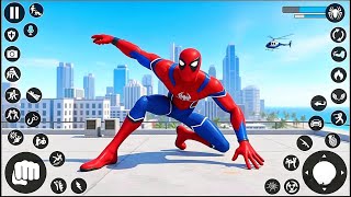 Spider Fighting Rope Superhero Rescue Civilians - Android Gameplay