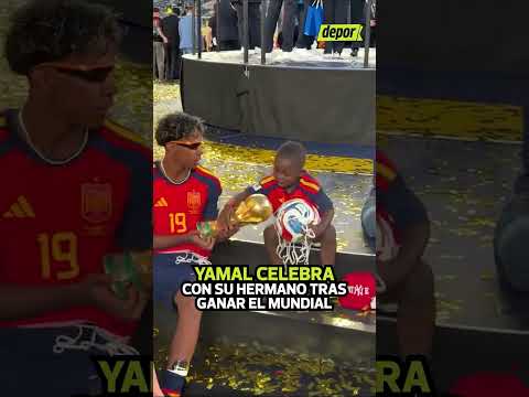 HERMANO DE LAMINE YAMAL SE DIVIERTE CON LA COPA DEL MUNDO | Depor