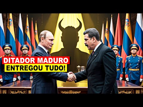 Ditador Nicolás Maduro “vende a alma" para Vladimir Putin e garante Defesa e Segurança por 10 anos!