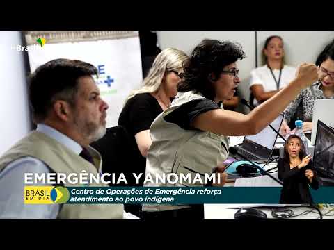 Centro de Operações de Emergência acompanha situação dos Yanomami