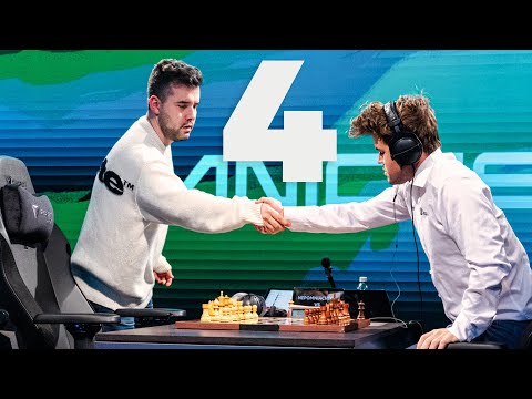 Magnus Carlsen vs. Ian Nepomniachtchi | Game 4 | Champions Chess Tour Finals