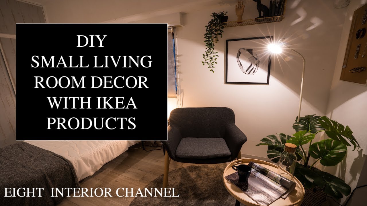 DIY Small Living Room Decor with Ikea Products