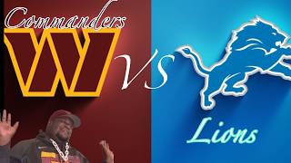 Washington Commanders @ Detroit Lions 12:00pm eastern time Live😎🔥