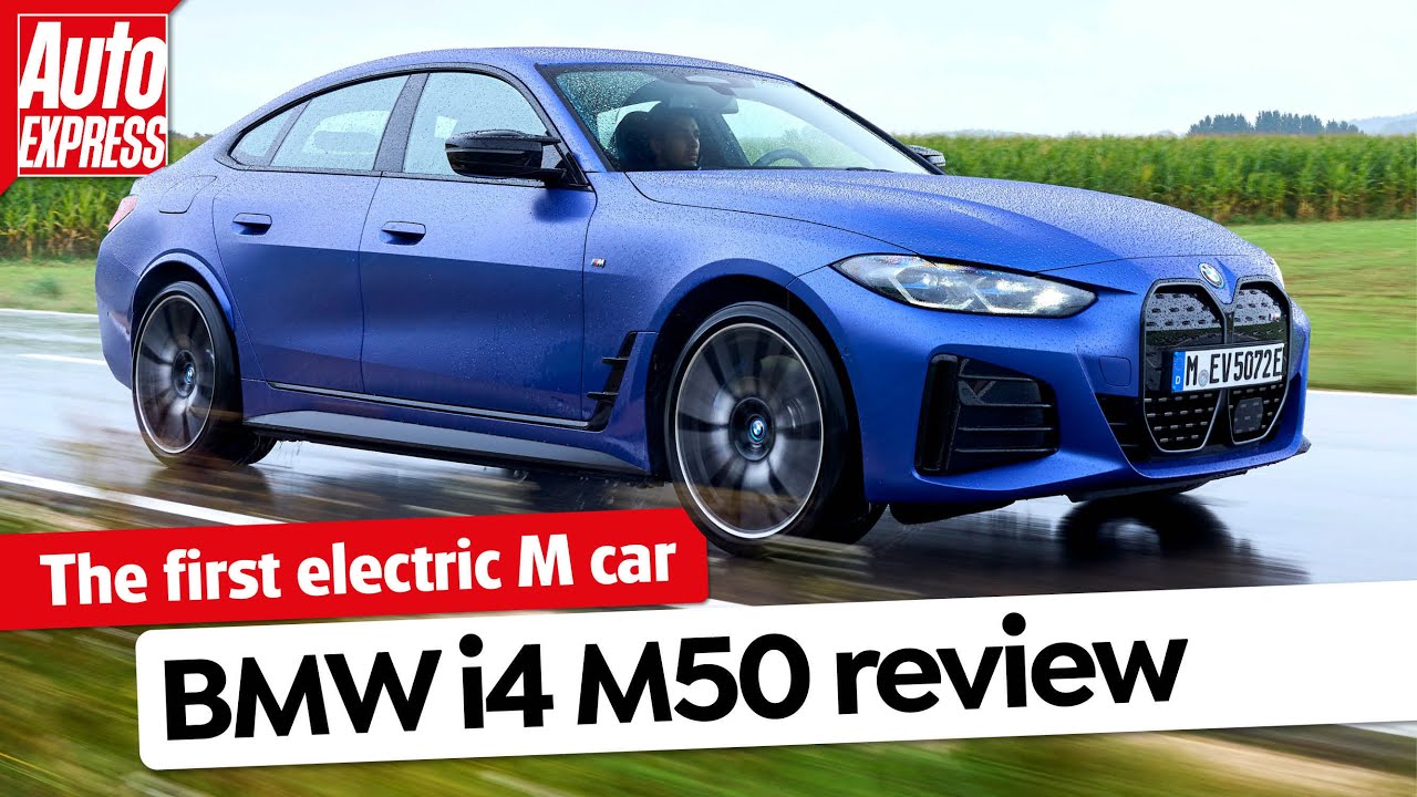 NEW BMW i4 M50 review: how much fun is an electric M car? - Auto Express